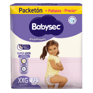 BABYSEC PREMIUM PACKETON XXG 72*2 Granel