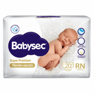 BABYSEC RECIEN NACIDO SUPER PREMIUM *20  PL*10